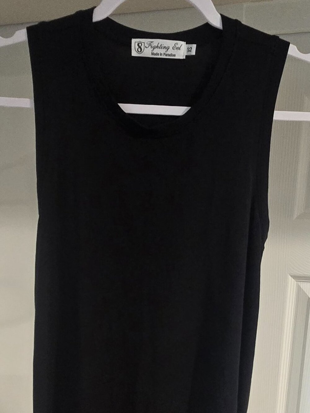 Fighting Eel Black Mini Dress Size XS Made in Paradise